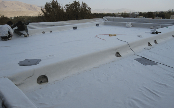 Roof garden in Tehran
